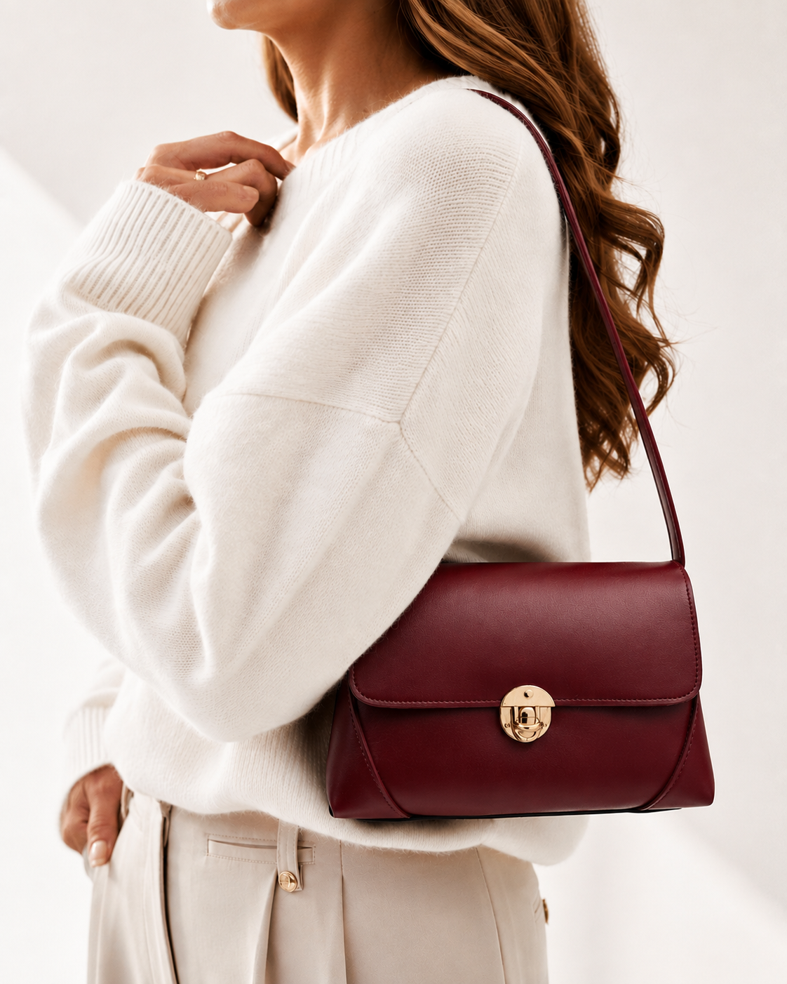 Crisp - Maroon